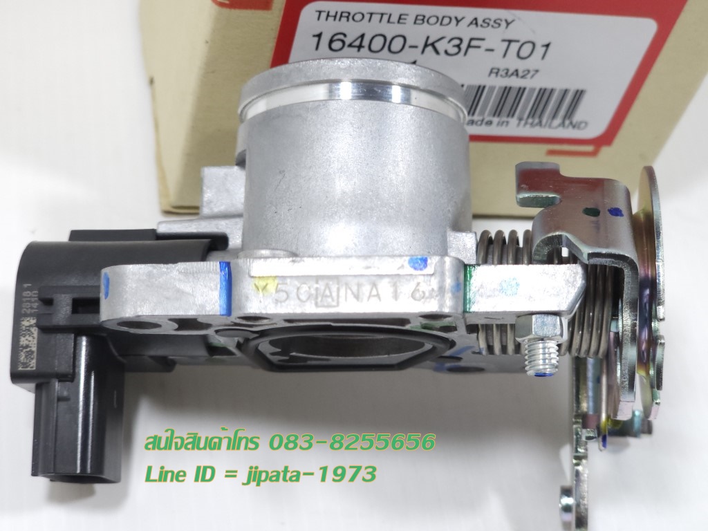 (Wave 125 i) ชุดเรือนลิ้นเร่ง Honda Wave 125 i LED ปี 2023 (2 สาย)(Y5CA) แท้