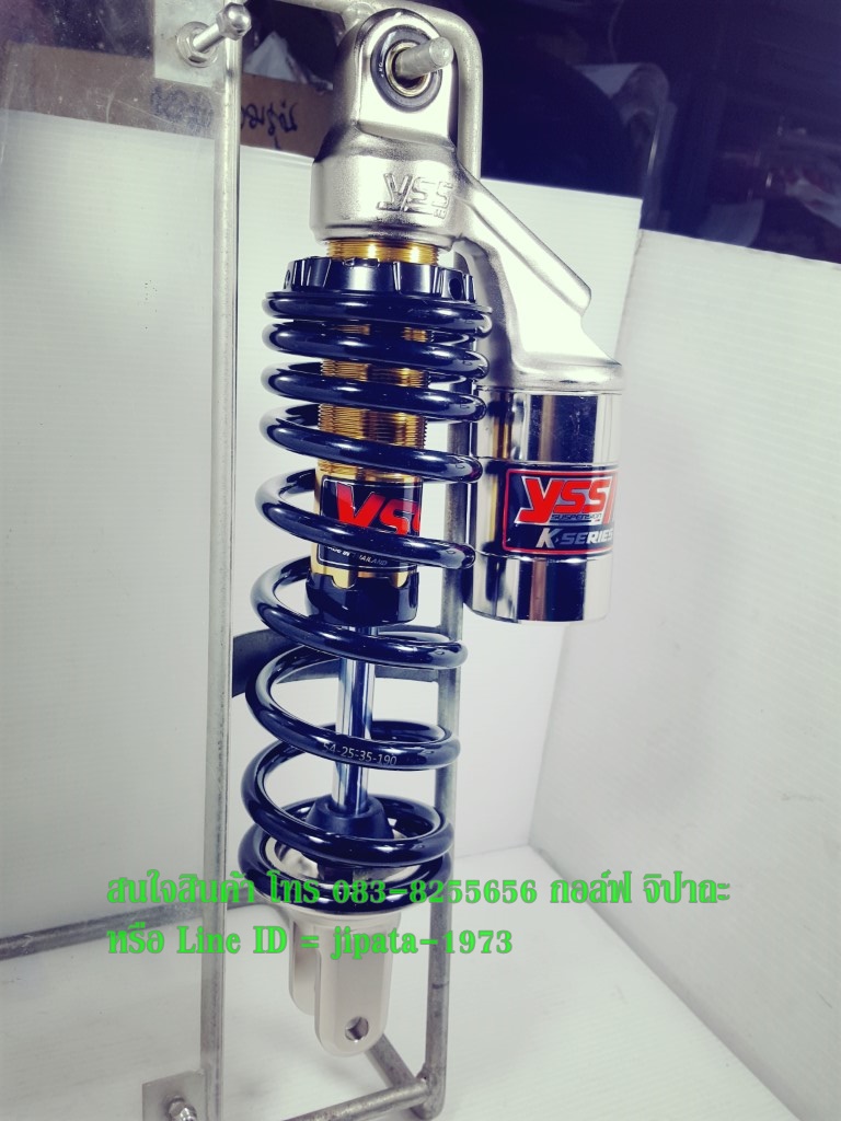 (Click,Mio) โช้คอัพหลังเดี่ยว YSS รุ่น K Series สำหรับ Honda Click,Scoopy i,Mio