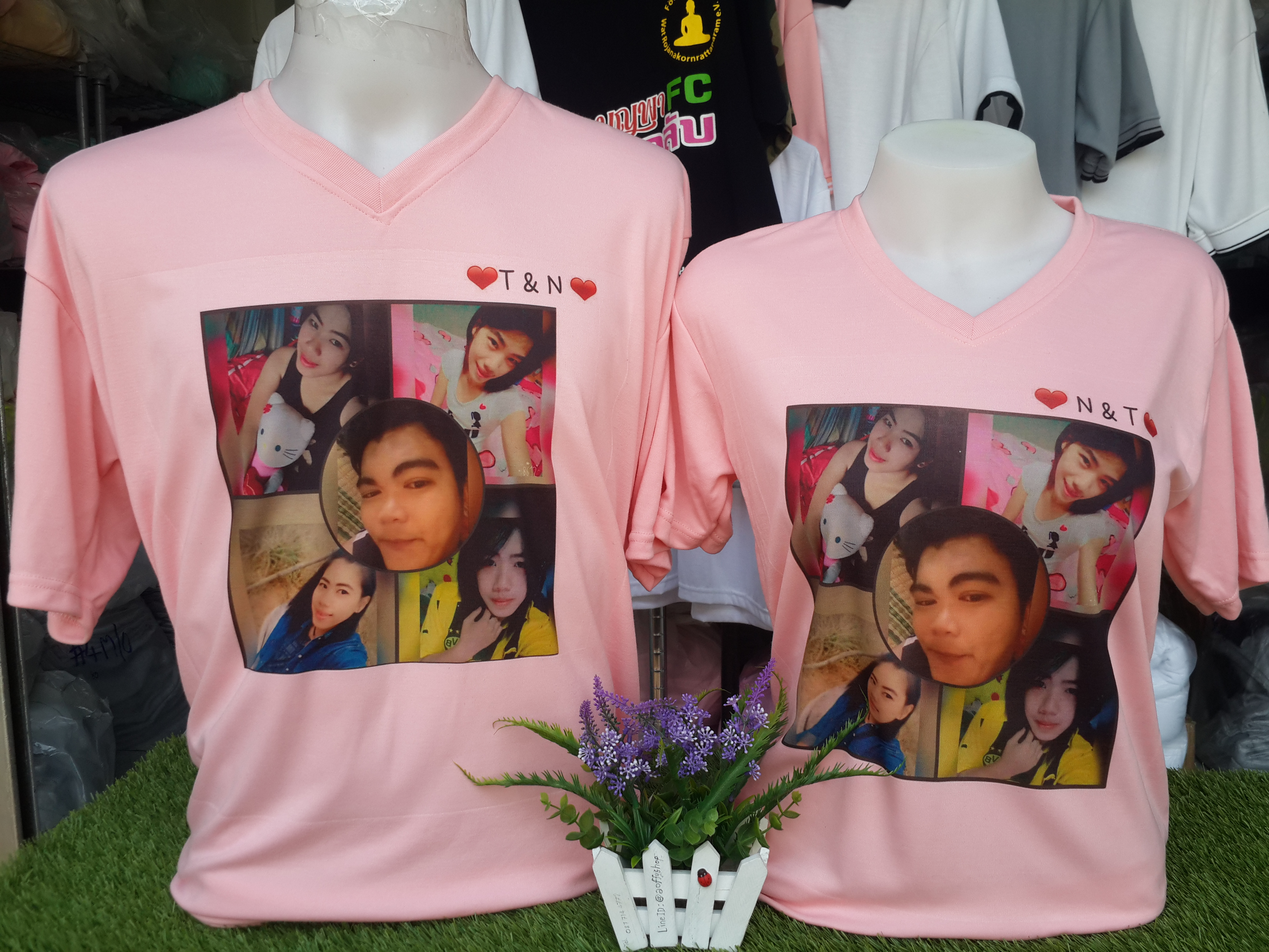 เสื้อคู่ เสื้อรุ่น เสื้อครอบครัว เสื้อแก๊ง เสื้อท่องเที่ยว ผ้า TK 100% Supersoft หนา นุ่ม รับประกันความพึงพอใจ