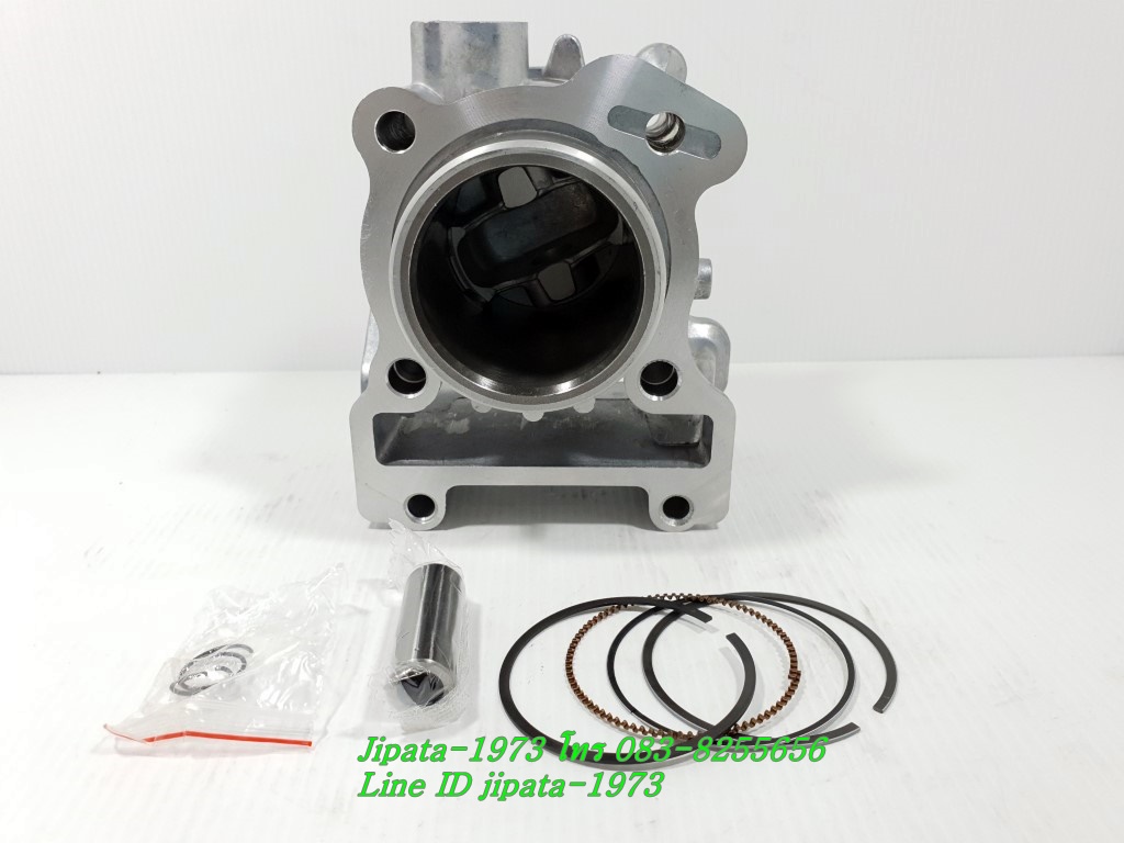 (Mio 125 i) ชุดเสื้อสูบพร้อมชุดลูกสูบแหวนครบชุด Yamaha Mio 125 i (52.4 มม.) งานเกรดเอ