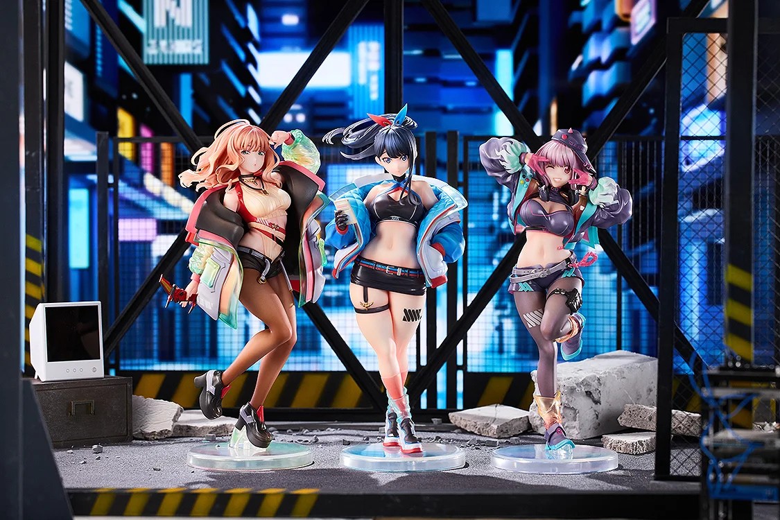 "Pre-Order" Solarain 1/7 Gridman Universe: Dreamy Divas Ver. Figure Set