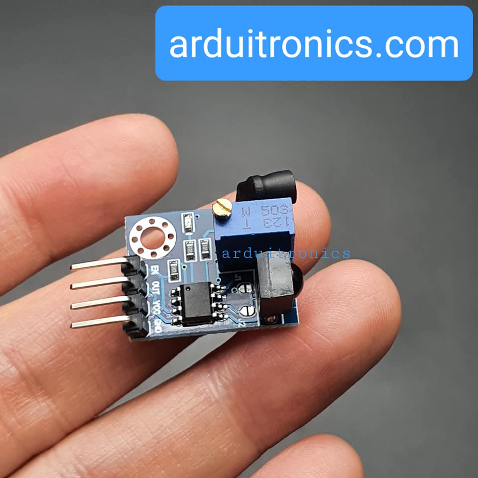 Obstacle Infrared Avoidance Tracking Sensor Switch 38kHz 2-180cm Adjustable : เซ็นเซอร์สวิตช์ตรวจจับวัตถุแบบอินฟาเรด ระยะ 2-180cm