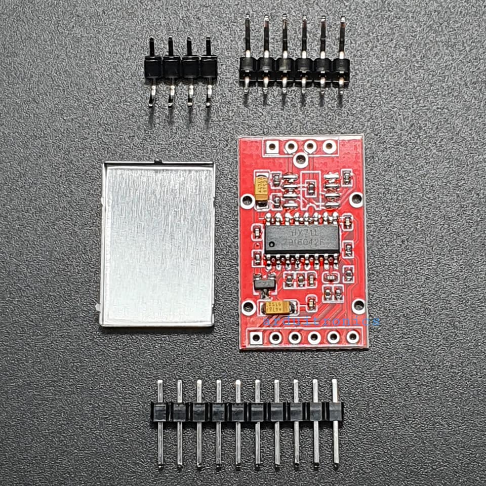 HX711 Dual-channel 24-bit A/D Conversion Weighing Sensor Module with Metal Shield