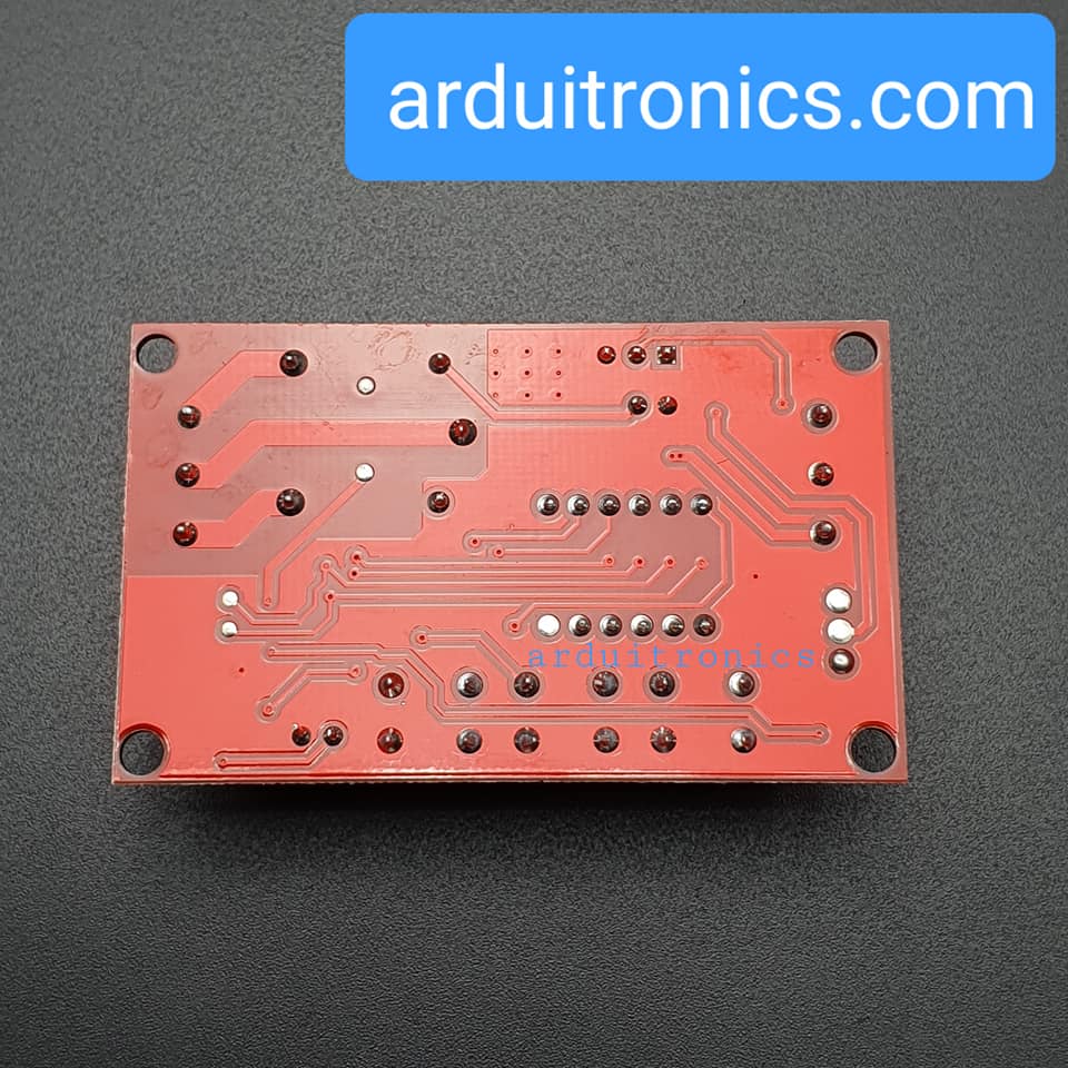 โมดูลรีเลย์ หน่วงเวลา เปิด/ปิด 12V High/Low Level Trigger แบบ 18 ฟังชั่น