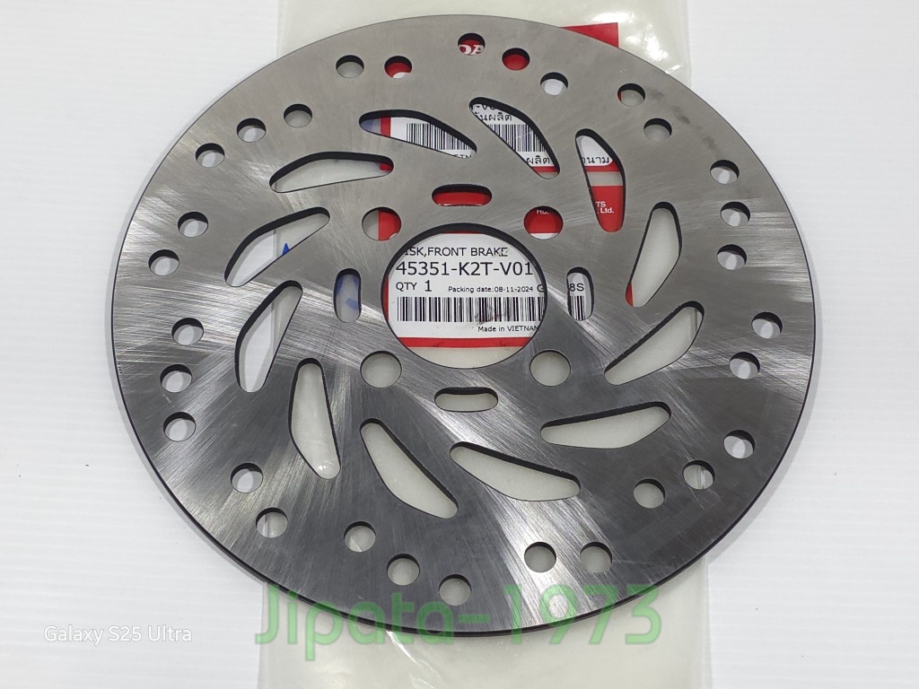 (Lead 125) ชุดจานเบรคหน้า Honda Lead 125 i ปี 2025 แท้