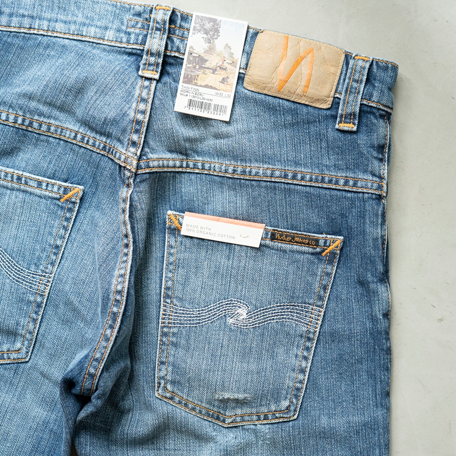 *Thin Finn Worn In Ecru [SALE]