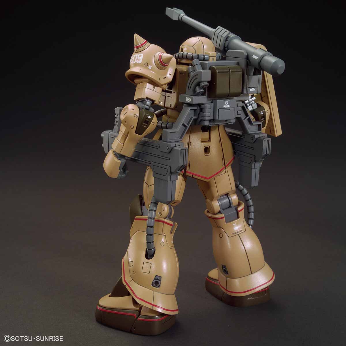 HG 1/144 MS-06CK Zaku Half Cannon