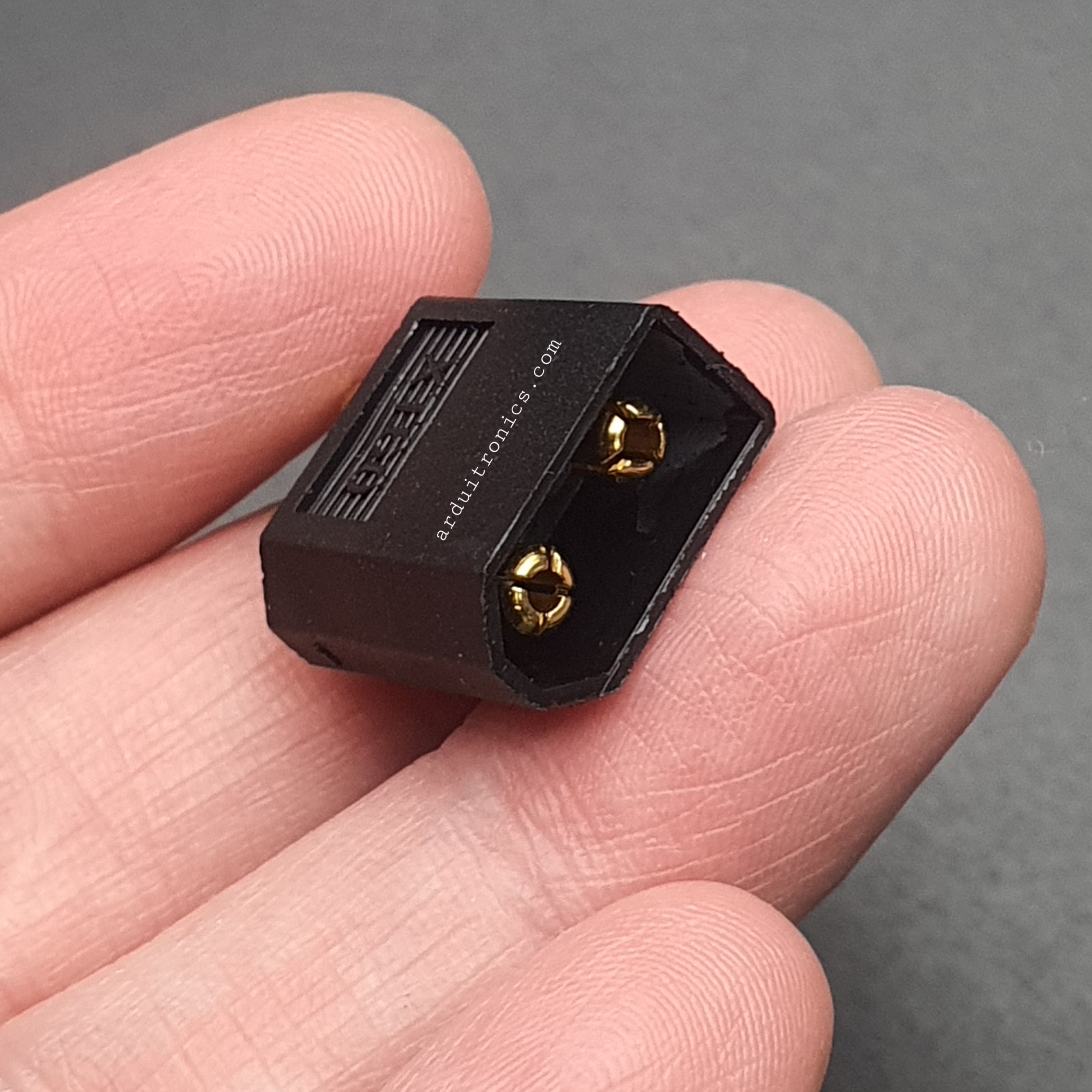 ขั้วต่อแบตเตอรี่ XT60 ปลั๊ก RC ตัวผู้-ตัวเมีย(ขายเป็นคู่), XT60 Male Female Bullet Connector Plug สีดำ
