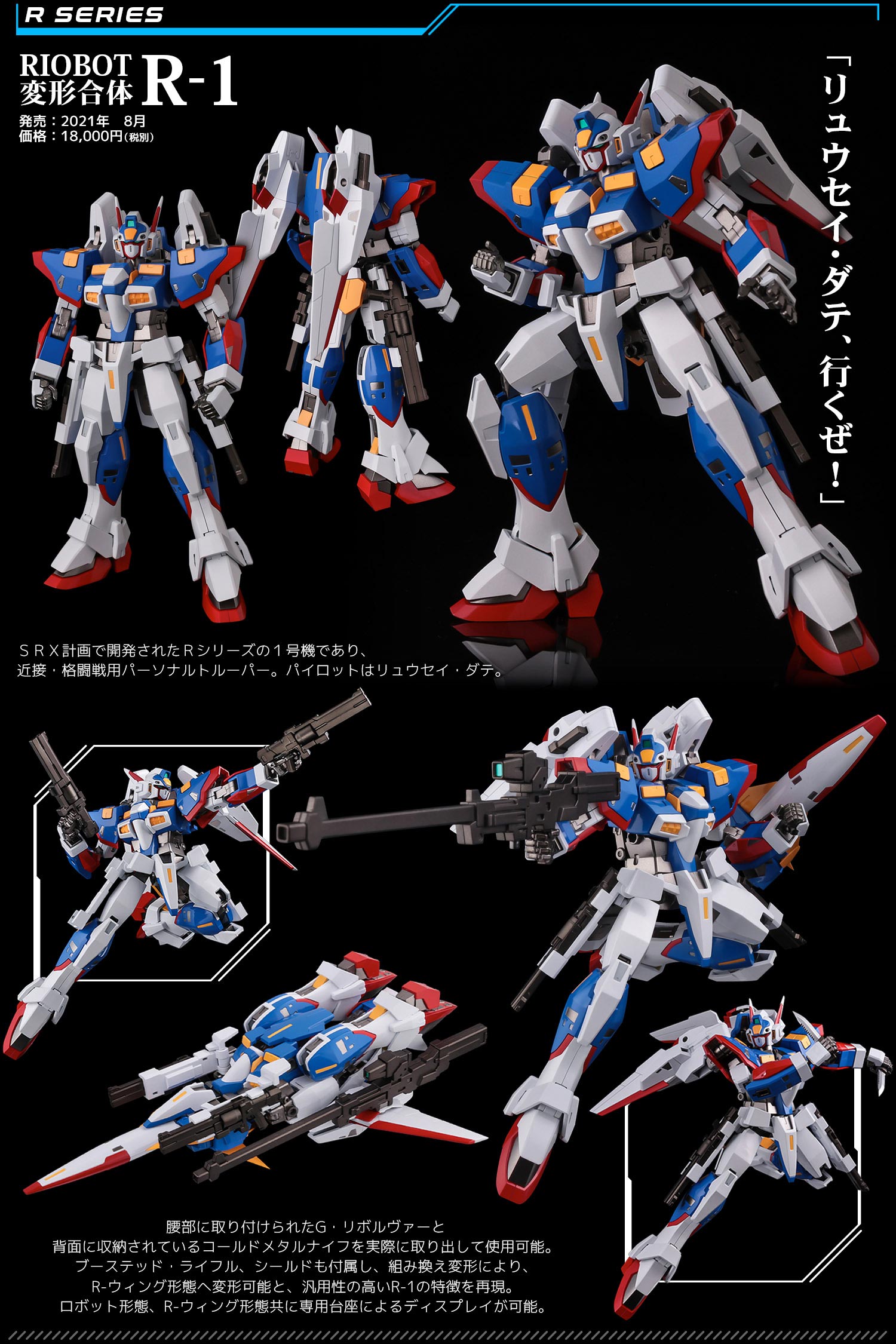 Riobot Super Robot Wars OG Henkei Gattai : SRX