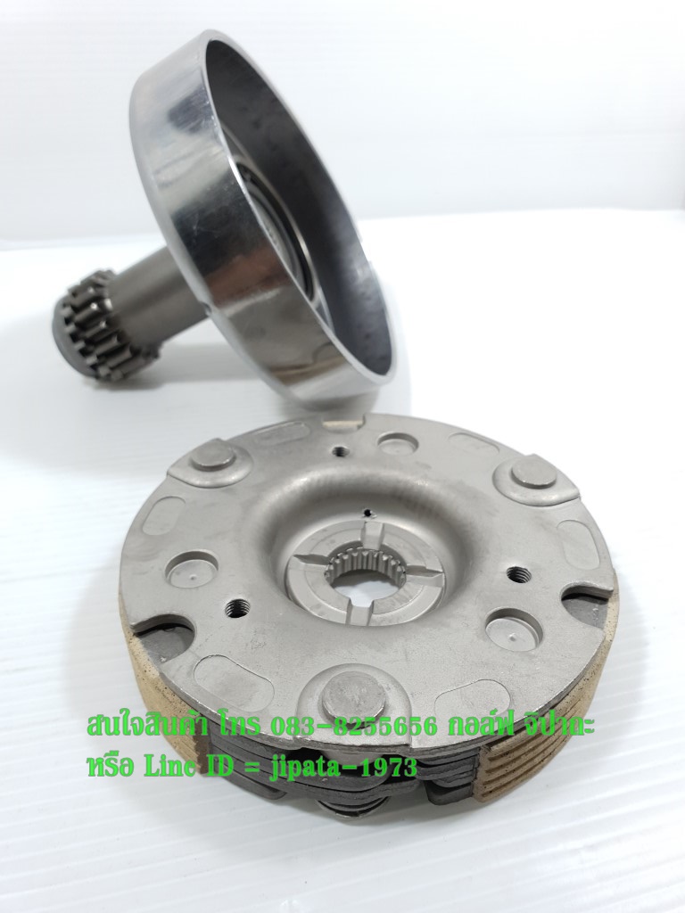 (Wave 110 i) ชุดเรือนคลัทช์แรงเหวี่ยงพร้อมผ้าคลัทช์ Honda Wave 110 i,CZ-i (สตาร์ทเท้า) งานเกรดเอ