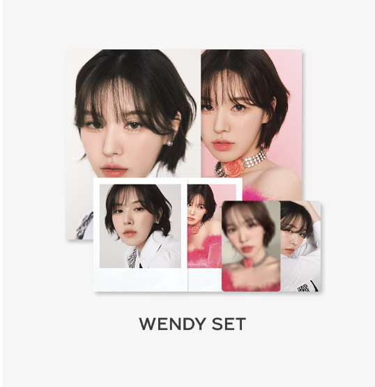 Red Velvet - 2024 SM ARTIST SEASON'S GREETINGS OFFICIAL MD -Photo Pack แบบ Wendy