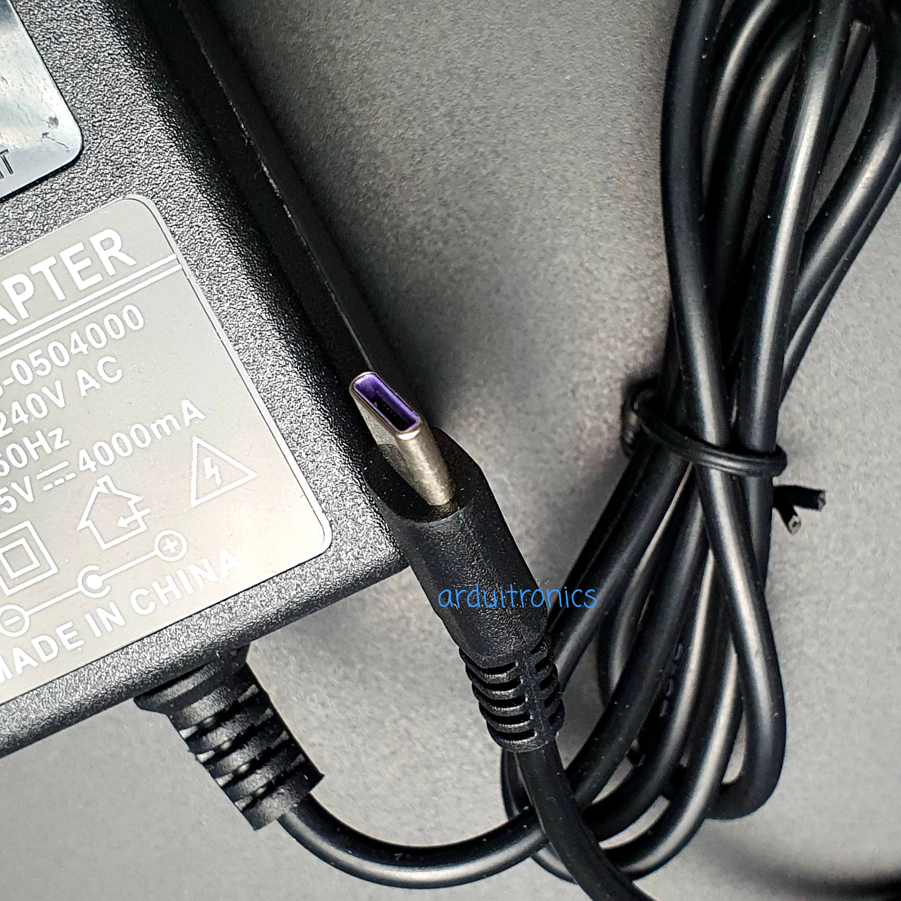 Power Adapter 5V 4A for NVIDIA Jetson Nano Type-C For Jetson Nano 2GB Raspberry Pi 4B พร้อมสวิตซ์