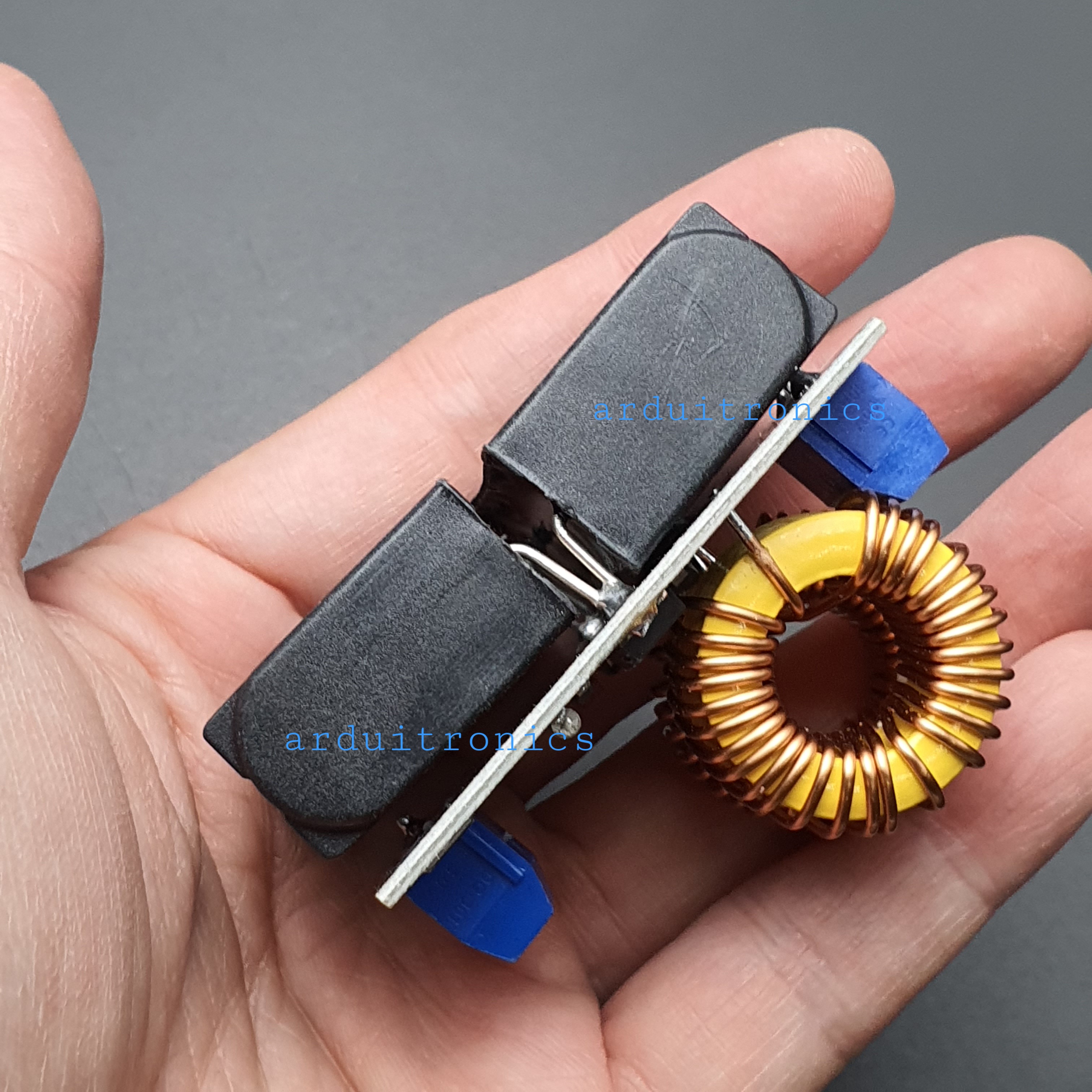 เครื่องเหนี่ยวนำความร้อนโลหะแบบไร้สัมผัส Induction Heater Mini ZVS no-tap Finished Product