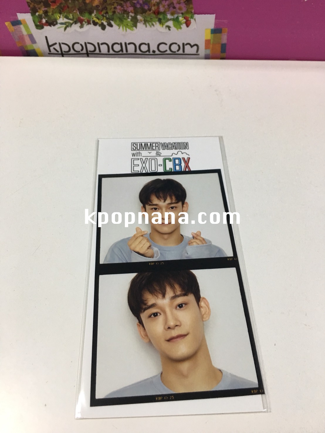 EXO-CBX Fan Event 'Summer Vacation with EXO-CBX' Official Goods -Film set แบบ Chen พร้อมส่ง