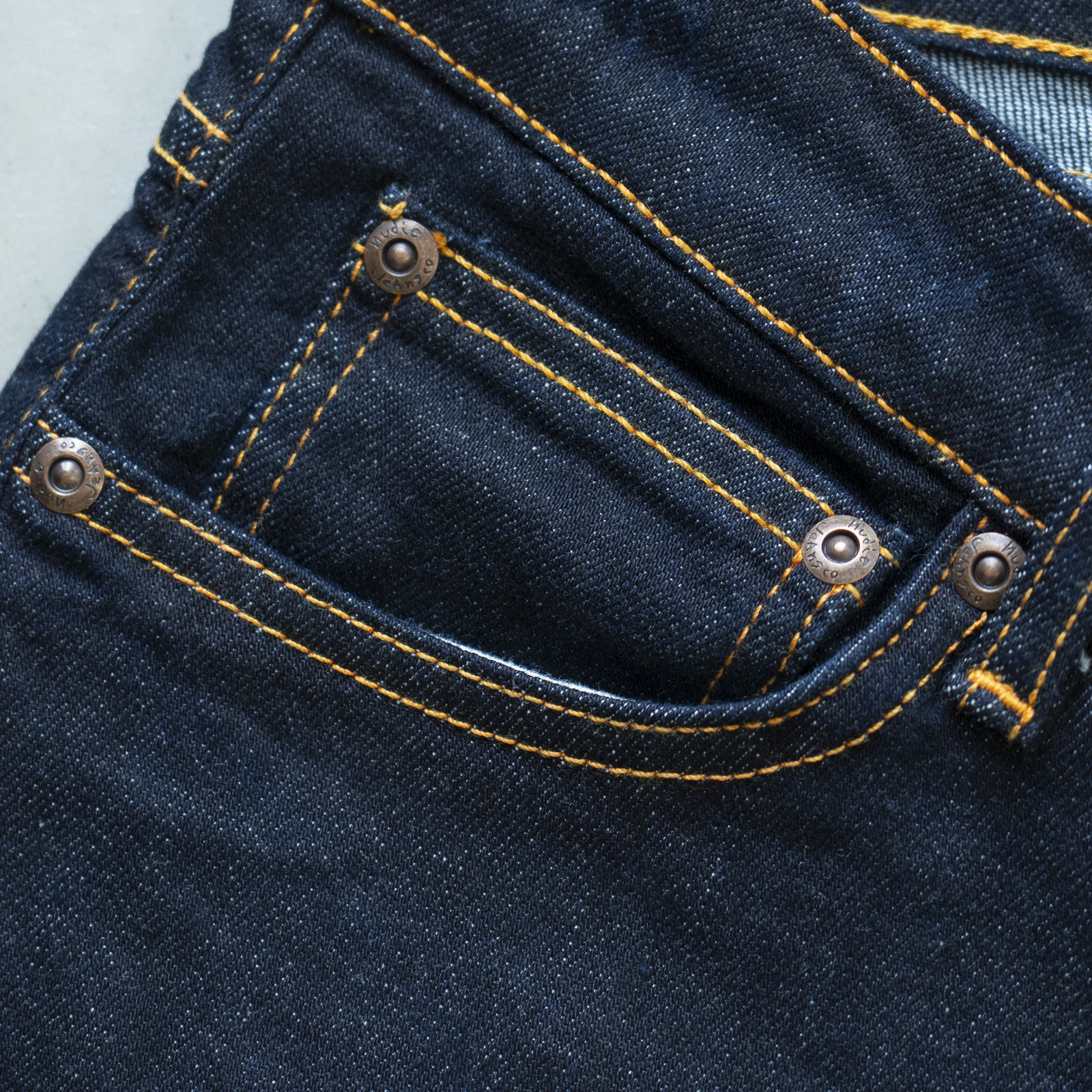 *Skinny Lin Dry Deep Orange