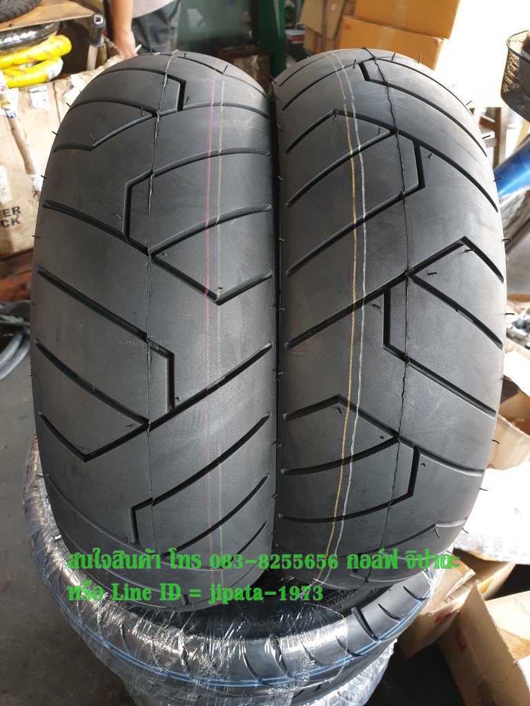 ยางนอก ยี่ห้อ Vee Rubber ติดรถ Honda MSX 125 i ขนาดวงล้อ 12 นิ้ว