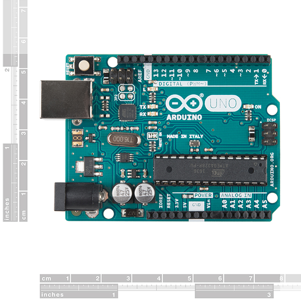 Arduino UNO R3 (Board from Italy) + Free USB Cable