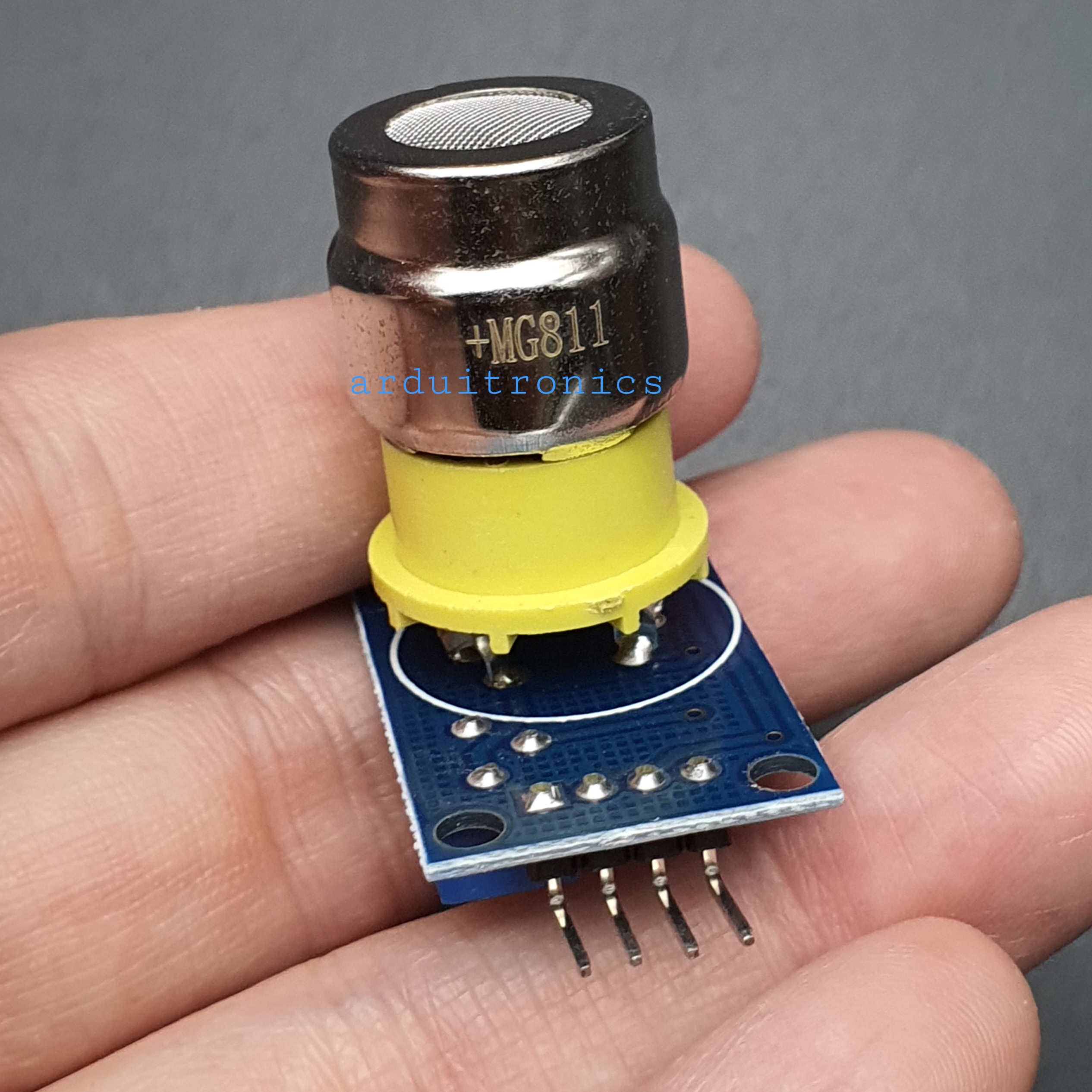 MG-811 Carbon Dioxide Co2 Sensor Module เซ็นเซอร์วัดก๊าซคาร์บอนไดออกไซด์ Co2 PCB สีน้ำเงิน