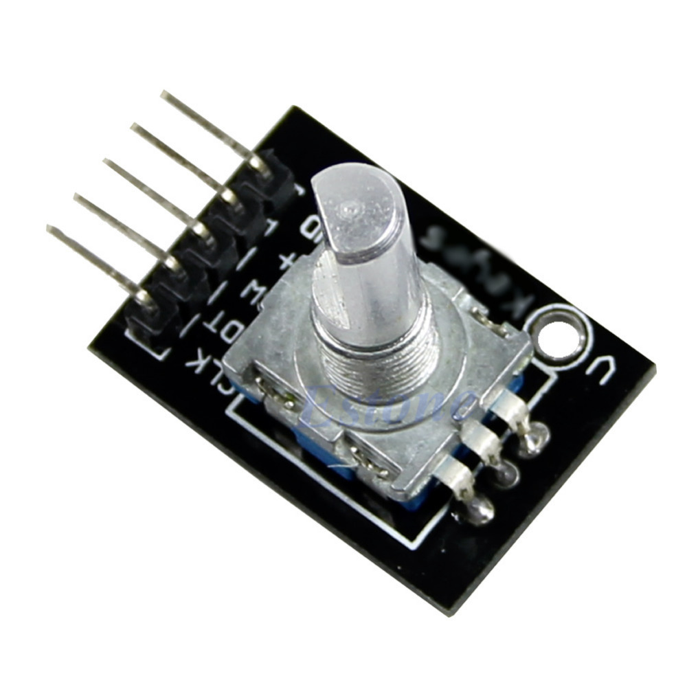 Rotary Encoder Module Brick Sensor 360 องศา KY-040 แบบที่ 1 มีเกลียว