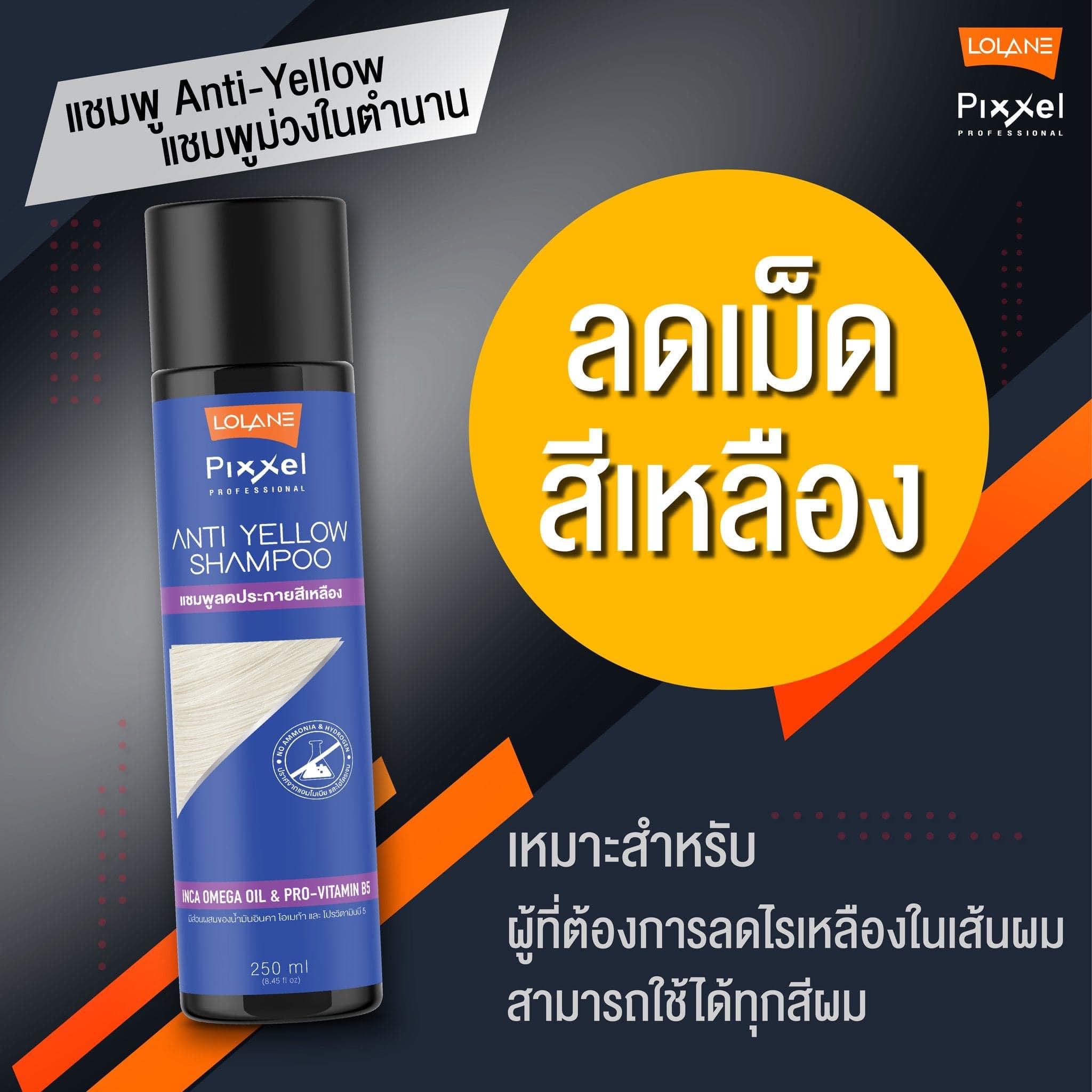 แชมพูม่วงโลแลน 250ml