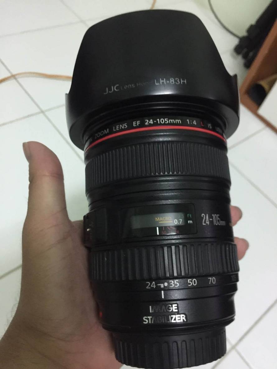 เช่าเลนส์ Canon EF 24-105 mm F4L IS USM