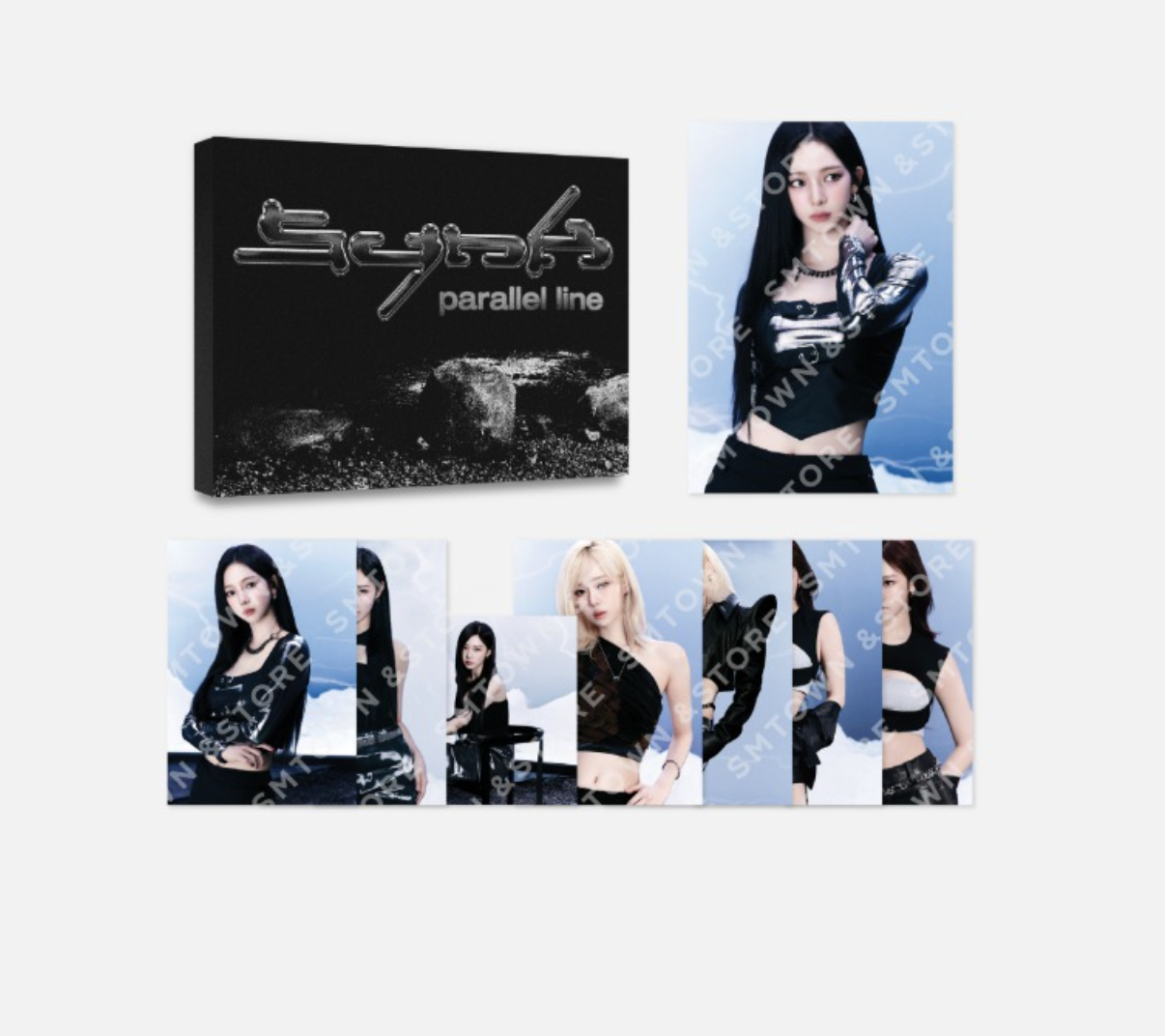 aespa -2024 aespa LIVE TOUR - SYNK : PARALLEL LINE – OFFICIAL MD - Postcard set
