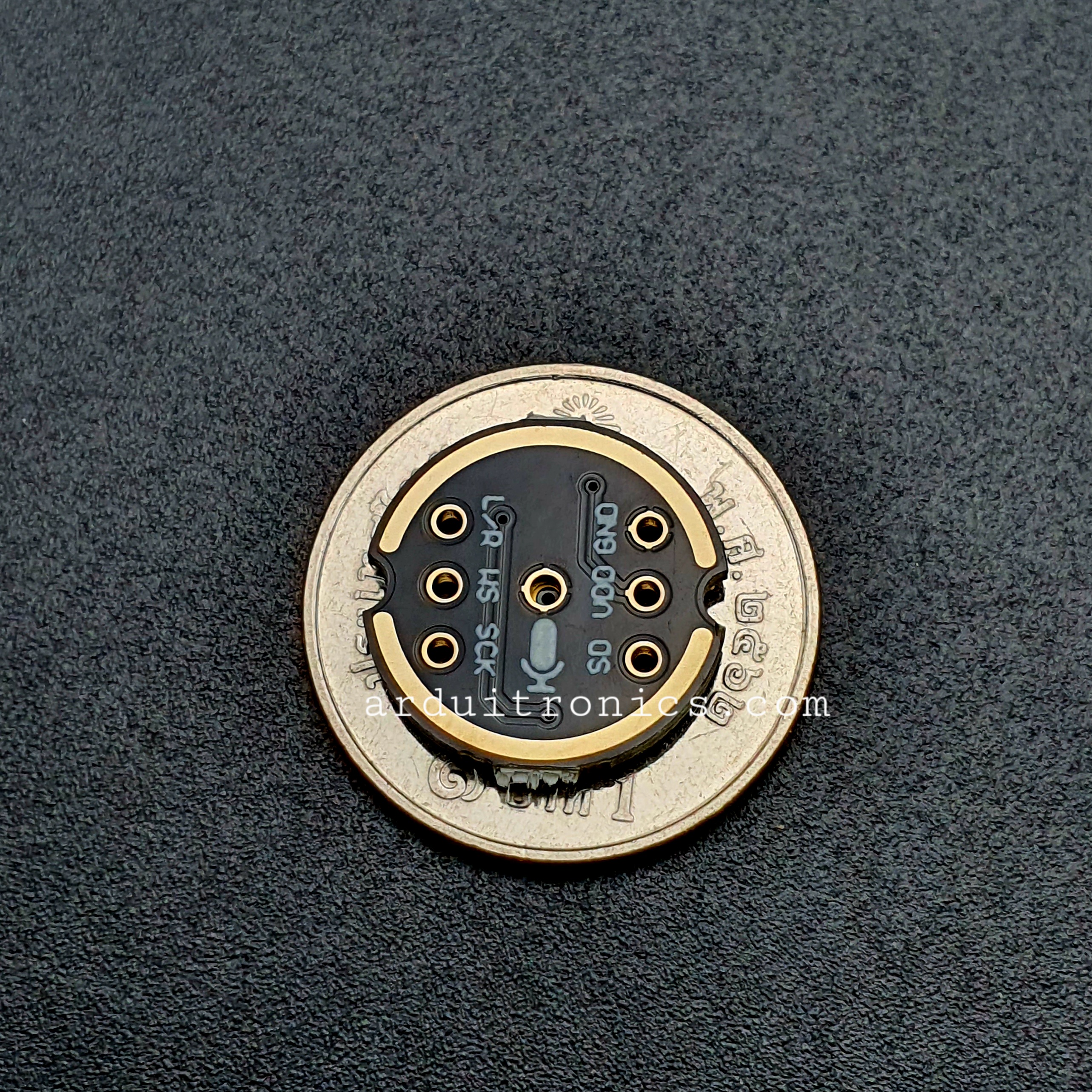 INMP441 โมดูลไมโครโฟนรอบทิศทาง Omnidirectional Microphone Module I2S Interface MEMS แบบยังไม่บัดกรีขา