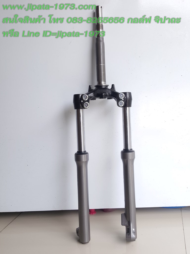 (Spark 115 i) ชุดแผงคอพร้อมโช้คอัพหน้า Yamaha Spark 115 i (ดรัมเบรคหน้า) แท้