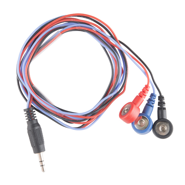 Sparkfun Sensor Cable - Electrode Pads (3 connector)