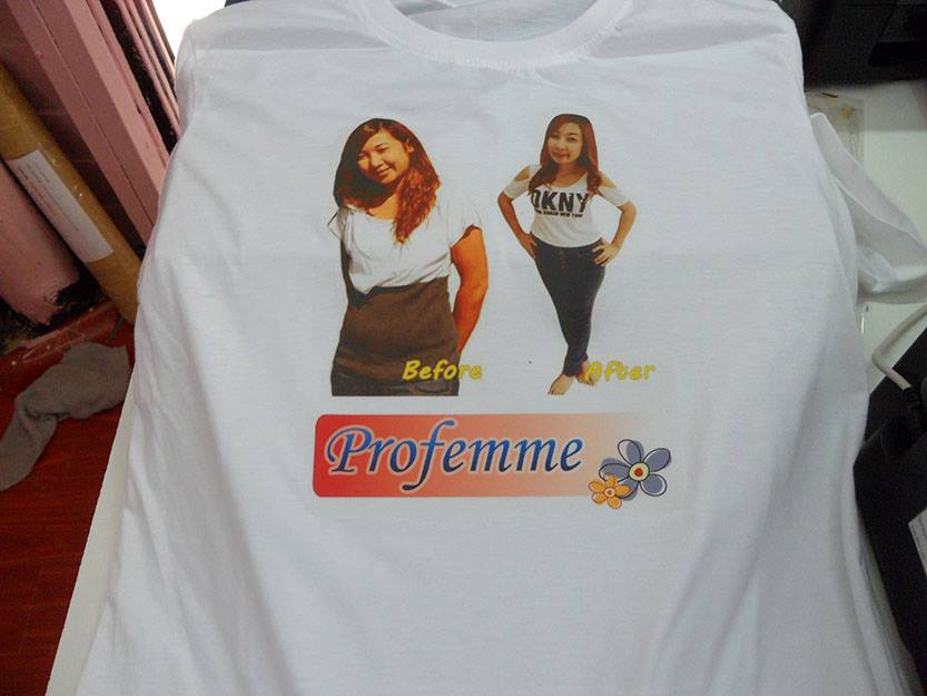 เสื้อยืด Cotton 100% สกรีนได้ตามใจชอบ
