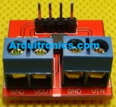 Voltage and Current Sensor โมดูลวัดโวลและวัดกระแสไฟฟ้า 3-25V 0-3A (MAX471)