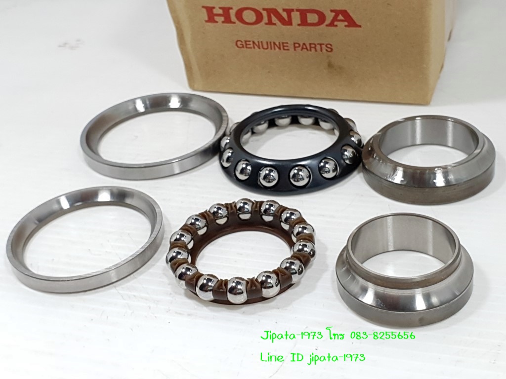 (CBR 250) ชุดลูกปืนถ้วยคอ Honda CBR 250,CBR 300,CB 300F แท้ (ขายเป็นชุด)