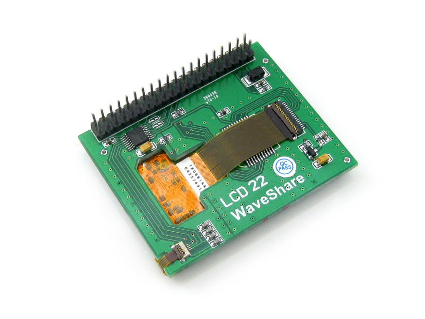 2.2" TFT LCD Touch Screen (LCD 22 WaveShare)