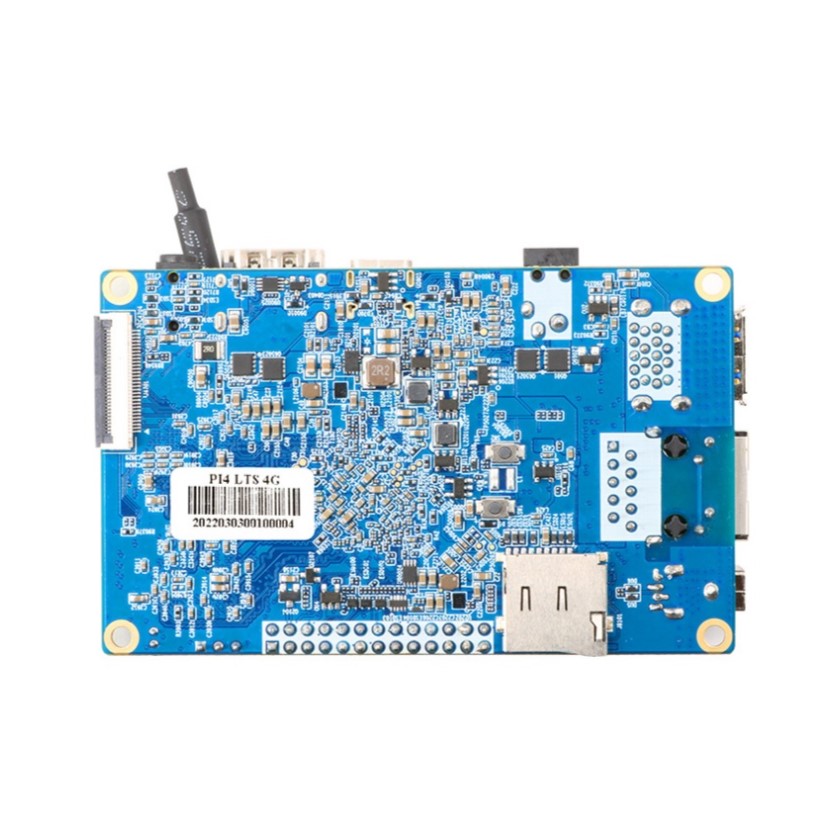 Orange Pi 4 LTS 4GB DDR4 RAM RK3399 Wifi BT5.0 (supports Android, Ubuntu and Debian OS) - Orange Pi