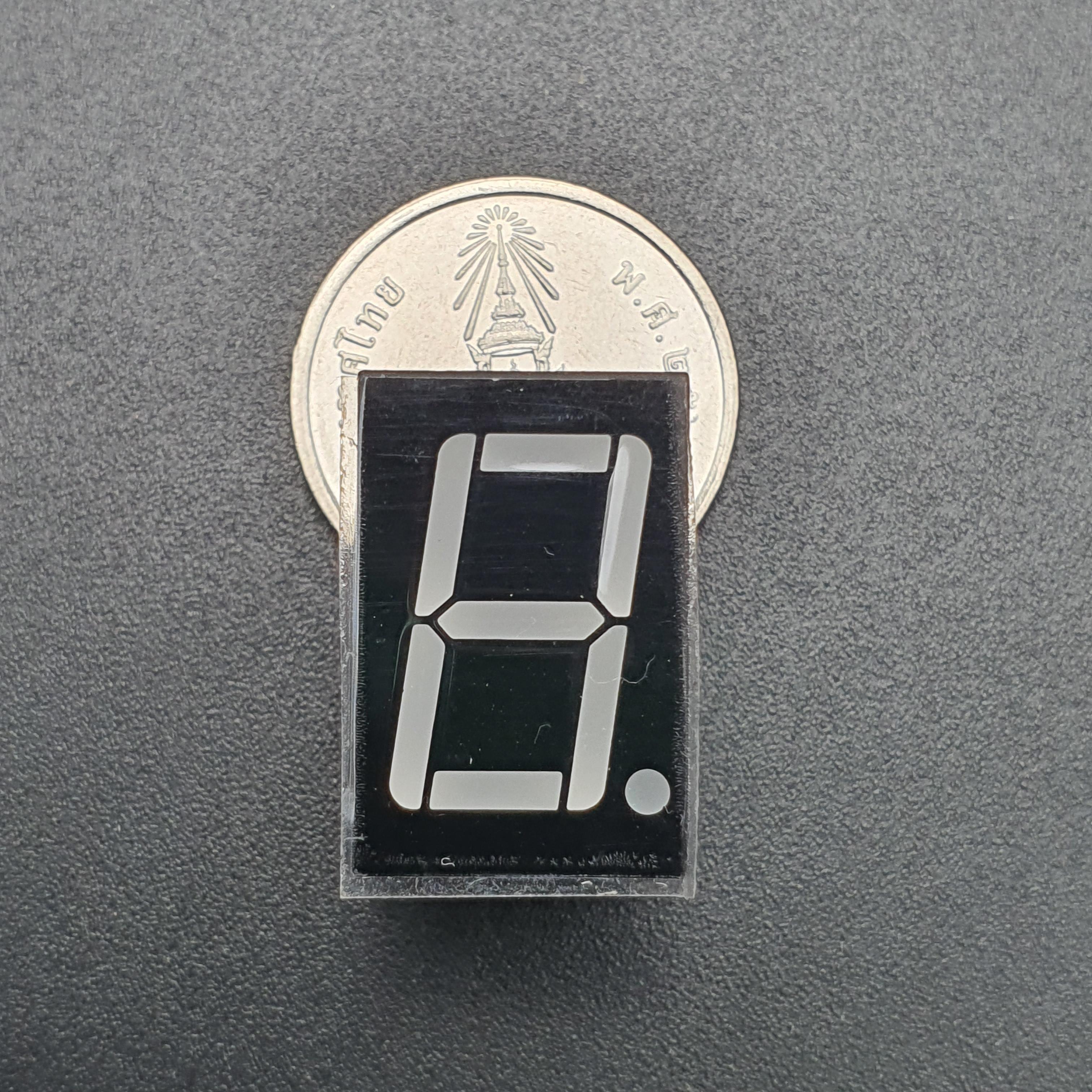 0.56 inch Seven Segment 1 Digit Red (Common Anode) 12.7 x 19.1 x 8.1mm - 5611BS (CS5611BH)