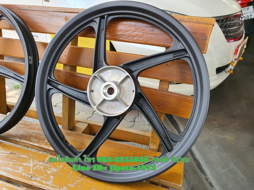 (wave 110 i) ชุดวงล้อแม็กหน้า-หลัง Honda wave 110 i แท้ (สินค้าตำหนิ)