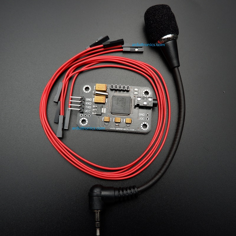 Voice / Speech Recognition Module (PCB สีดำ)