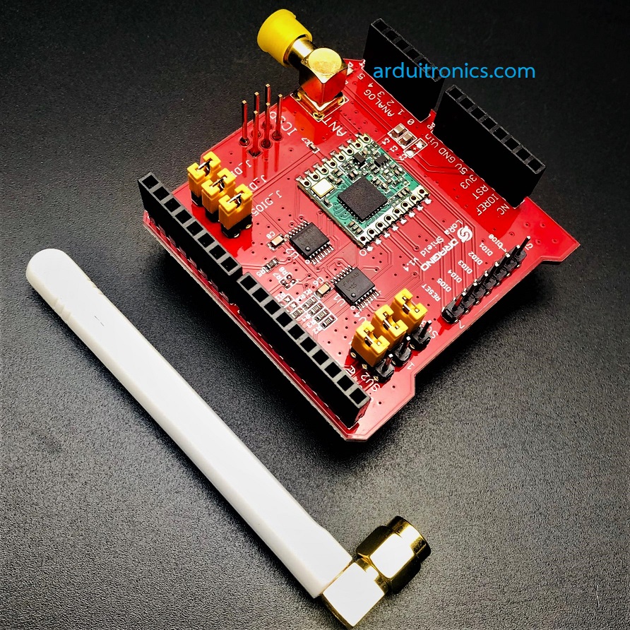 LoRa Shield 433MHz for Arduino Module Lora Shield(แถมเสาอากาศ)