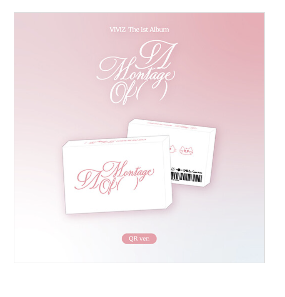 VIVIZ - The 1st Album 'A Montage of( ) แบบ QR ver. ส่ง เครืองบิน