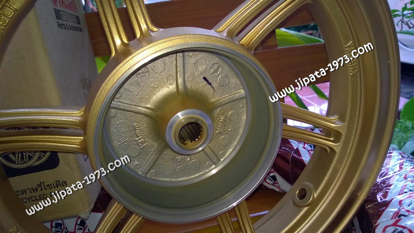 ชุดโปรโมชั่น วันสงกรานต์ ชุดล้อแม็กแท้พร้อมยาง Yamaha Fino,Mio ขอบ 12 นิ้ว