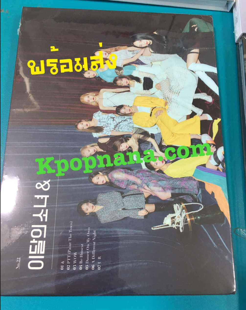 LOONA - Mini Album Vol.4 [&] หน้าปก A ver + โปสเตอร์ พร้อมกระบอกโปสเตอร์