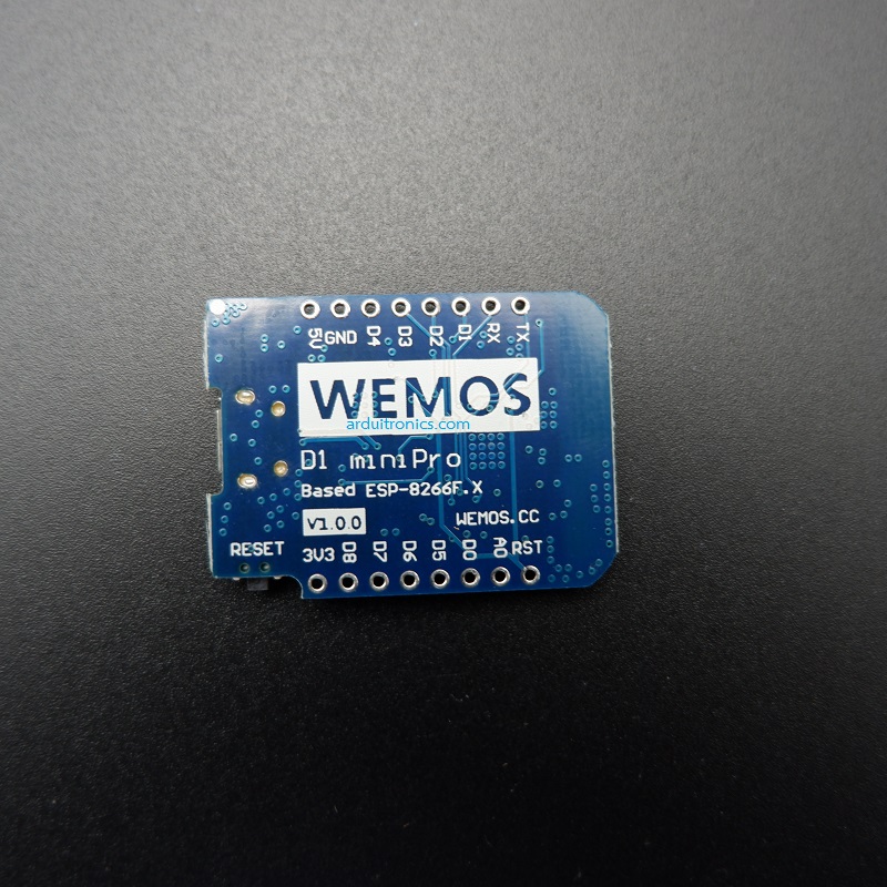 D1 mini Pro (with 16MB flash + External Antenna Connector and Built-in Ceramic Antenna)