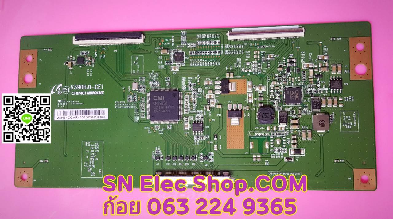 LG : LCD 39LN5400-TA.BTMJLJT บอร์ด T-CON