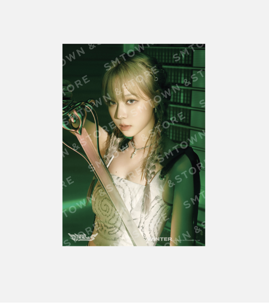 aespa - ของสะสม aespa Girls MD -A4 Photo - Winter