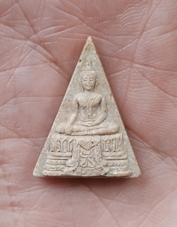 พระผงหลวงพ่อศิลาแดง เสาร์ 5 สร้างอุโบสถ วัดคงคา ปี39 นนทบุรี