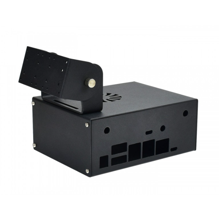 Jetson Nano Metal Case (C), Camera Holder, Internal Fan Design (ของแท้จาก Waveshare)