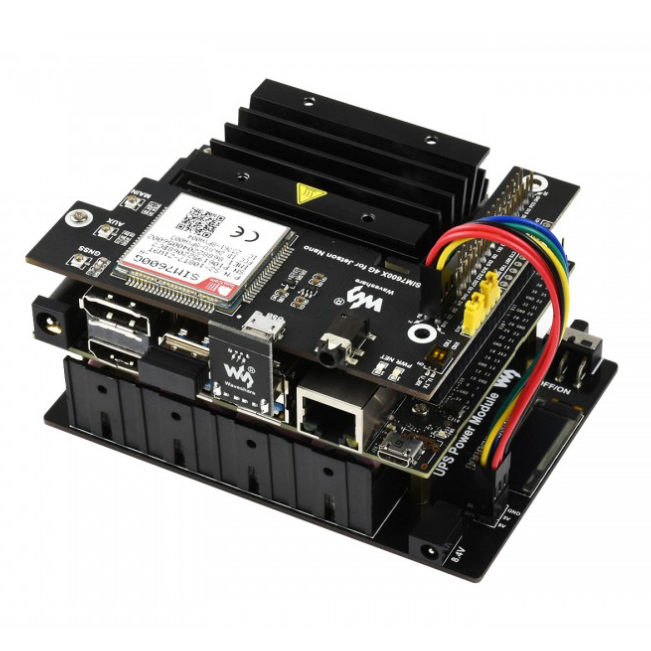 Uninterruptible Power Supply UPS Module For Jetson Nano, Stable 5V Power Output (แท้จาก Waveshare)