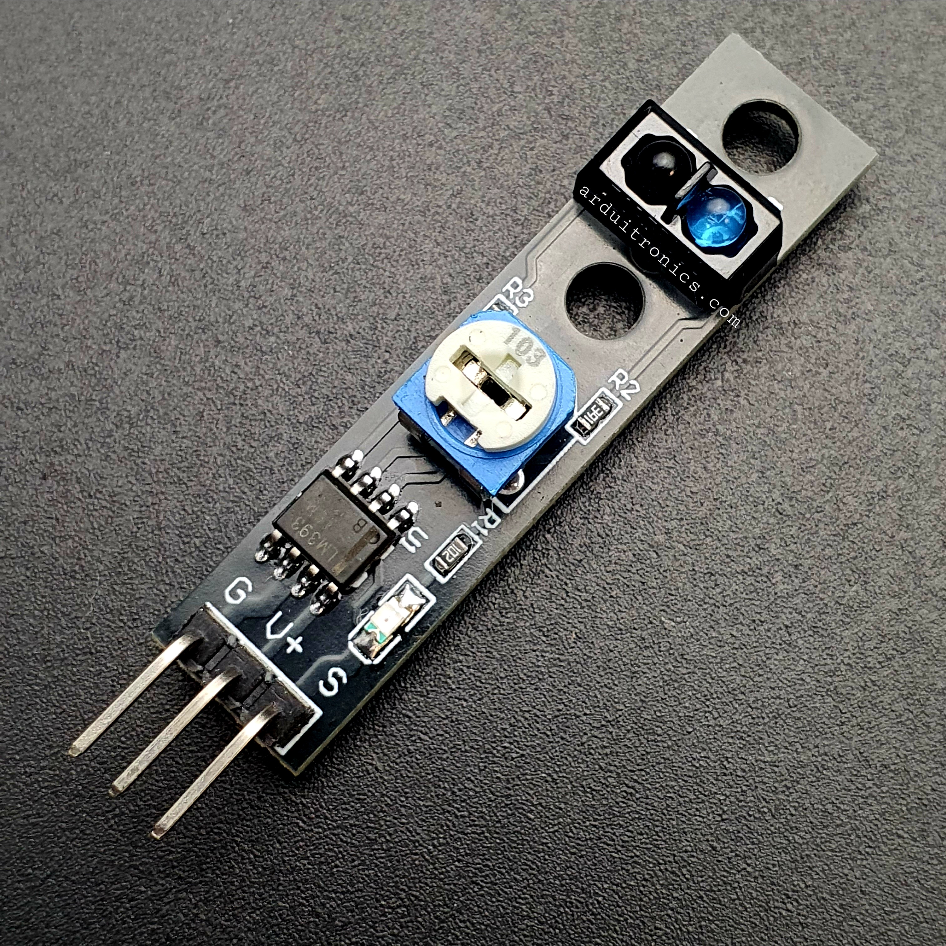 1-Track Tracing Module Line Tracing Track Intelligent Car Sensor Robot Competition Accessories Black and White Line