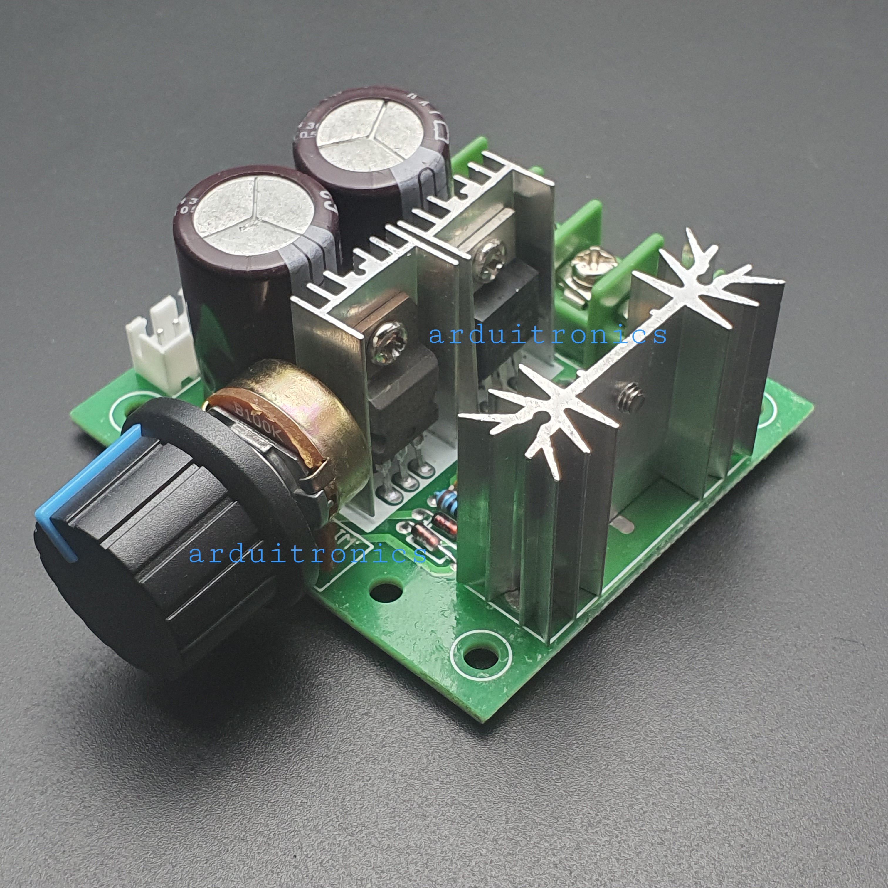 Speed Control PWM Motor 12-40VDC 10A บอร์ดควบคุมความเร็วมอเตอร์กระแสตรง 12-40V 10A