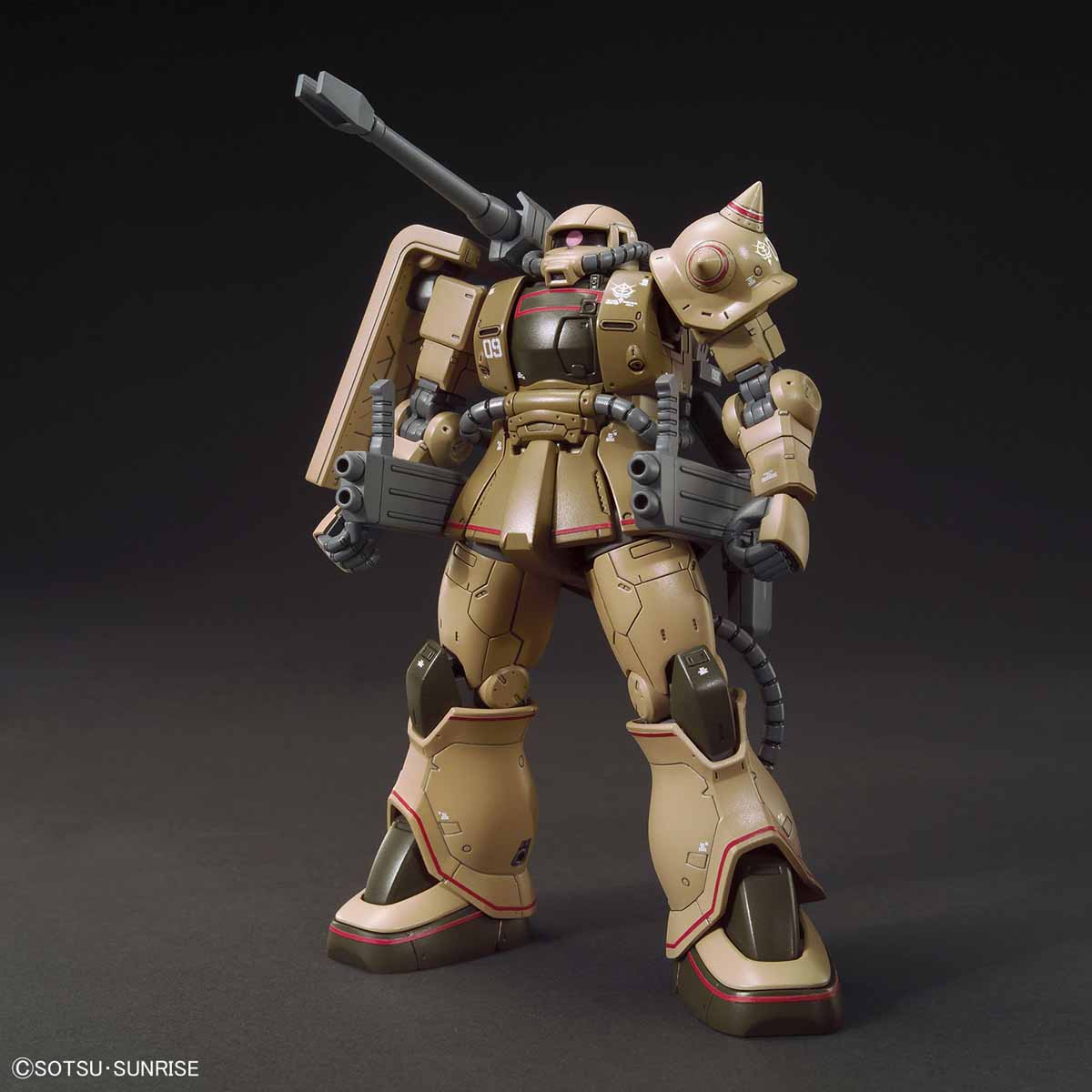 HG 1/144 MS-06CK Zaku Half Cannon